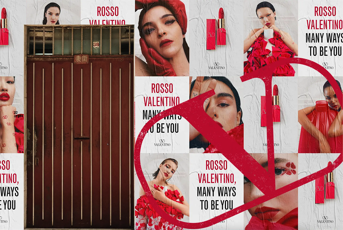 CARLA COSTE / Art Director + Image Maker Valentino Rosso Campaign